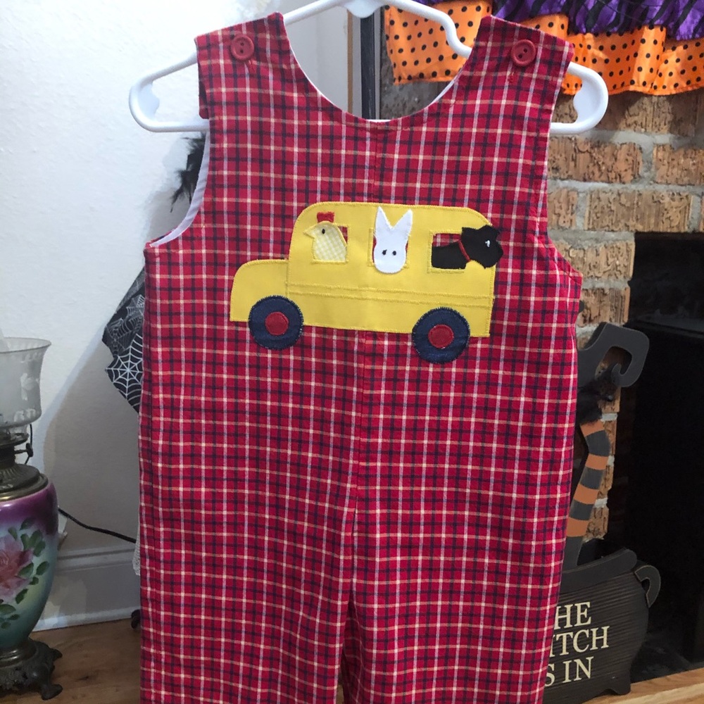 Rags Land  Plaid Infant Boys Long all sz 12 months